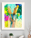 "Brushes" Abstract Photography