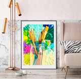 Abstract Photography "Paint brushes"
