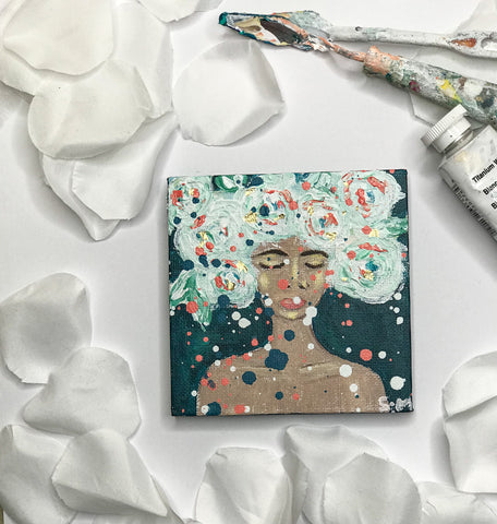 Bloom Queen V Original Painting